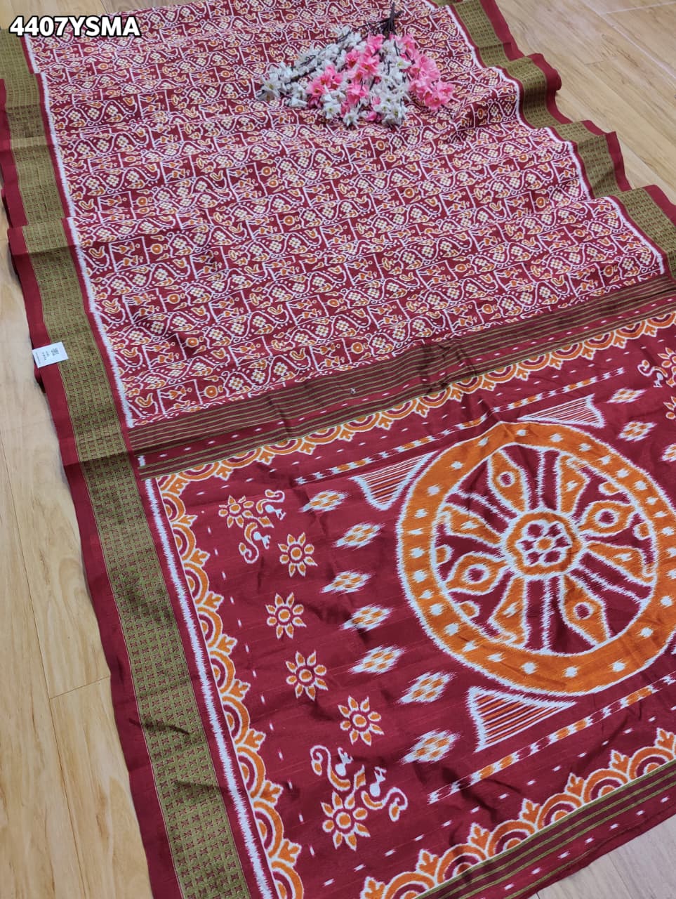 KcPc Premium Cotton Silk Saree with Beautiful Printed Style DesignAPL