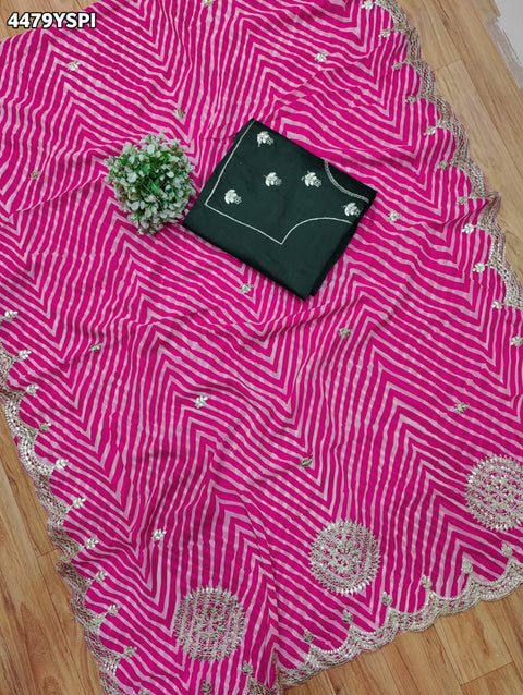 KcPc Royal Festive Wear Saree Crafted in Soft Georgette Fabric PDM