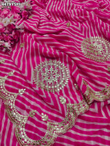 KcPc Royal Festive Wear Saree Crafted in Soft Georgette Fabric PDM