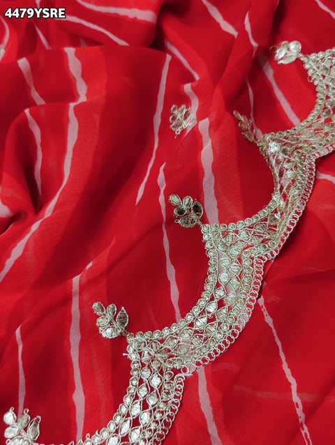 KcPc Beautiful Designer Saree with Rich Gotapatti Work and Royal Appeal  PDM