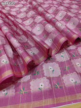 KcPc Beautiful Kota Doria Saree with Graceful Ethnic EleganceSWA