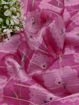 KcPc Beautiful Kota Doria Saree with Graceful Ethnic EleganceSWA