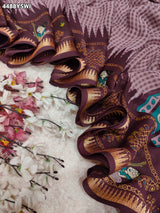KcPc Royal Printed Georgette Silk Saree for Festive Wear VJT