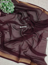 KcPc Royal Printed Georgette Silk Saree for Festive Wear VJT