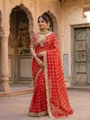 KcPc Royal Bandhani Style Georgette Saree for Celebrations BAL