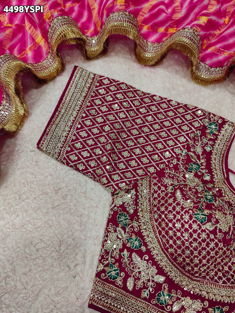 KcPc Premium Georgette Saree Featuring Classic Leheriya Design BAL