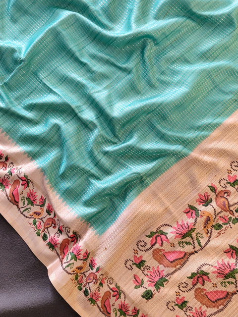 KcPc New Banarasi Style Soft Tussar Silk Saree For Festive Wear