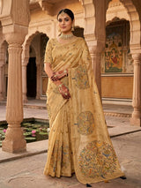 KcPc New Premium Saree Collection with Artistic Kalamkari StyleGAN