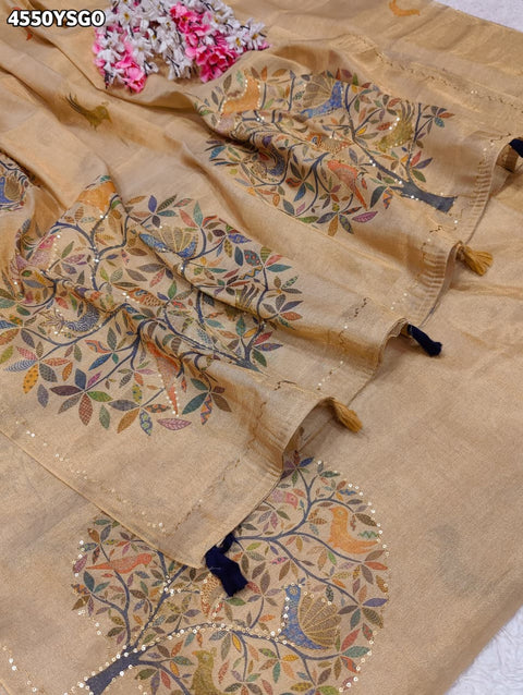 KcPc New Premium Saree Collection with Artistic Kalamkari Style  GAN