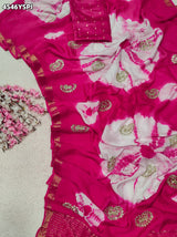 KcPc Premium Shibori Style Sarees with Aari Tari Work GAN