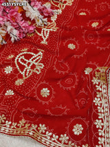 KcPc New Collection of Premium Bandhani Sarees for Every Celebration SANJU