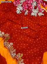 KcPc New Collection of Premium Bandhani Sarees for Every Celebration SANJU