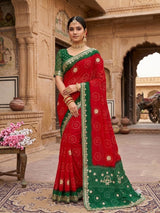 KcPc New Royal Bandhani Sarees with Festive Charm SANJU