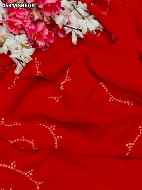 KcPc New Royal Bandhani Sarees with Festive Charm   SANJU