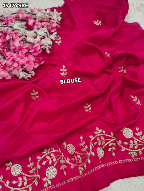 KcPc Luxury Georgette Sarees with Fine Embroidery