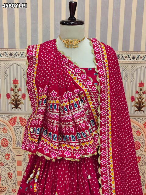 KcPc Premium Printed Crepe Silk Lehengas Designed with Elegant for Festive Wear  BHUTA