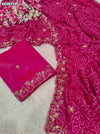 KcPc Festive Georgette Saree with Cutdana EmbroideryBAL