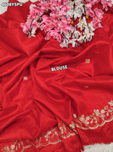 KcPc Luxury Georgette Sarees with Blouse BAL