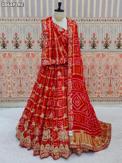 KcPc New Premium Pure Gaji Silk Lehengas for Traditional Elegance  RGC