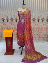 KcPc Beautiful Bandhani Suits for Special OccasionsKML
