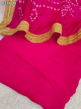 KcPc NewDesigner Bandhani Suit Sets for Festive Wear KML