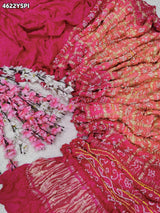 KcPc Premium Gaji Silk Bandhani Saree CollectionNAV
