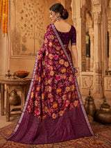 KcPc PremiumPure ChiffonPrinted Saree CollectionOPS