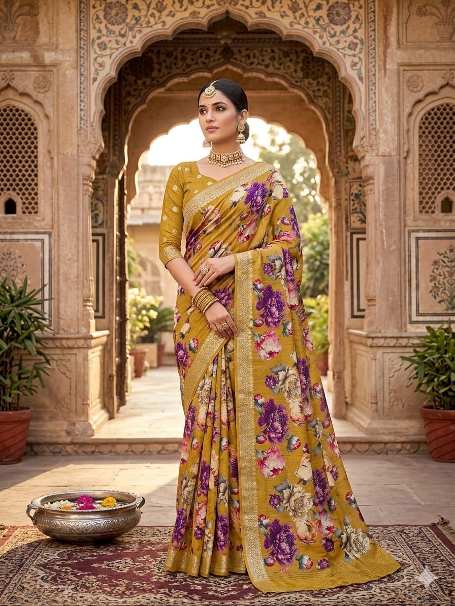 KcPc Traditional Pure Chiffon Sarees for Every Occasion OPS
