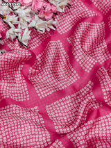 KcPc Creap Silk Bandhani Saree with Gota Patti EmbroideryBAL