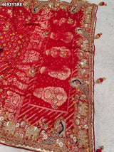 KcPc Luxury Georgette Saree with Heavy EmbroideryTUF