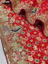 KcPc Luxury Georgette Saree with Heavy EmbroideryTUF