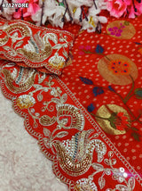 KcPc Khaddi Georgette Meenakari Style Wth Embroidery Work DupattaTUF