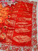 KcPc New Khaddi Georgette Meenakari Style Wth Embroidery Work DupattaTUF