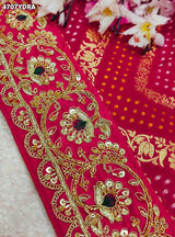KcPc Letest Khaddi Georgette Banarasi Style With Embroidery Work DupattaSAS