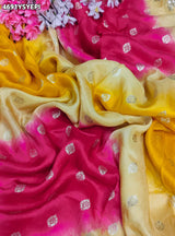 KcPc Luxury Banarasi Tissue Sarees with Gotapatti Work