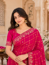 KcPc Premium Georgette Traditional Festive Wear SareesKGN