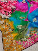 KcPc Premium Georgette Bandhani Festive Wear SareesKDN