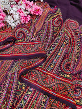 KcPc Premium Kashida Stone Work Sarees for WomenSHD