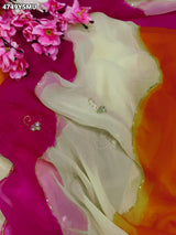 KcPc Premium Chiffon Saree with Cutdana WorkSHCR