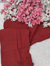 KcPc Designer Modal Silk Bandhani Suit Set with Gotapatti WorkJITEN