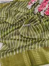 KcPc Luxury Cotton Silk Festive Wear Zig Zag SareeSTL