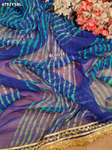 KcPc Designer Gotapatti Work Georgette Leheriya Saree MHS