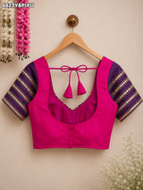 KcPc Premium Cotton Silk Ready to Wear Blouse with Mirror WorkPRD