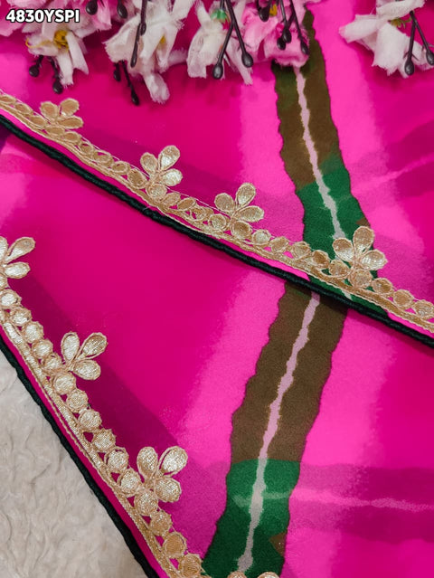 KcPc Traditional Leheriya Style Festive Wear Sarees  PDM