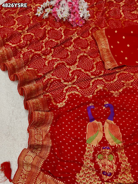 KcPc Traditional Banarasi Georgette Saree Collection