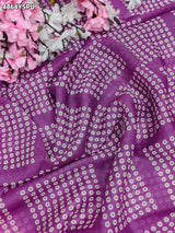 KcPc Traditional Georgette Kalamkari Saree for Women GAN
