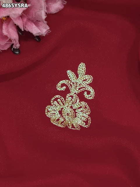 KcPc Premium Vichitra Silk Bandhani Saree with Peturn Work   GAN