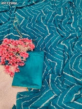 KcPc Designer Zig Zag Cotton Silk Saree for WomenSRK