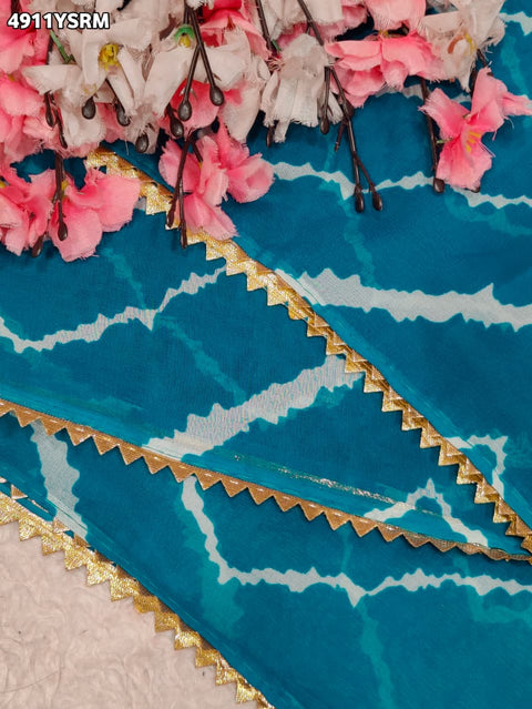 KcPc Designer Zig Zag Cotton Silk Saree for Women  SRK