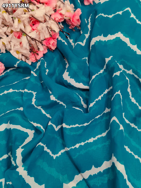 KcPc Designer Zig Zag Cotton Silk Saree for Women  SRK